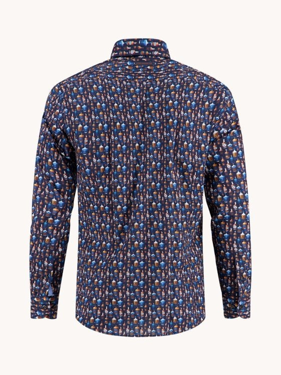 32.001 - 604 Shirt bottle row - Castelijn mode