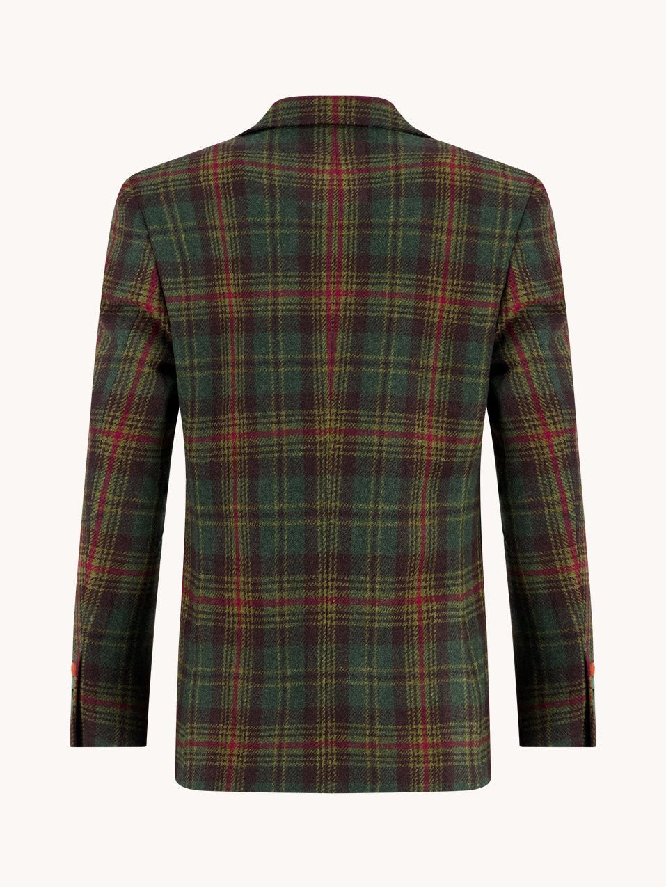 32.107 Blazer tartan wool - Castelijn mode