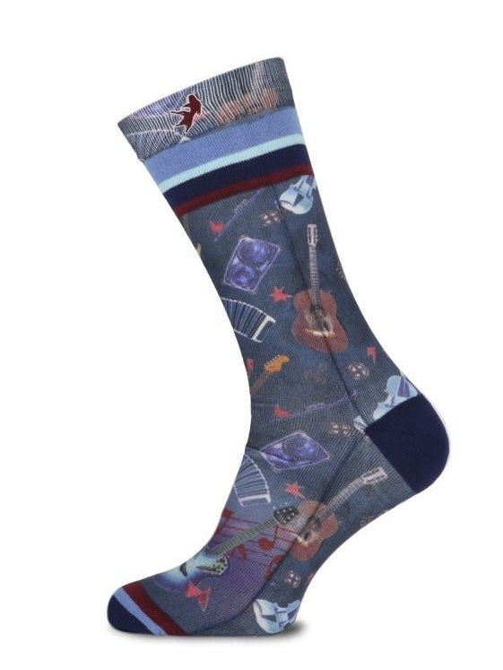 32.261 - 604 Sock various guitars - Castelijn mode