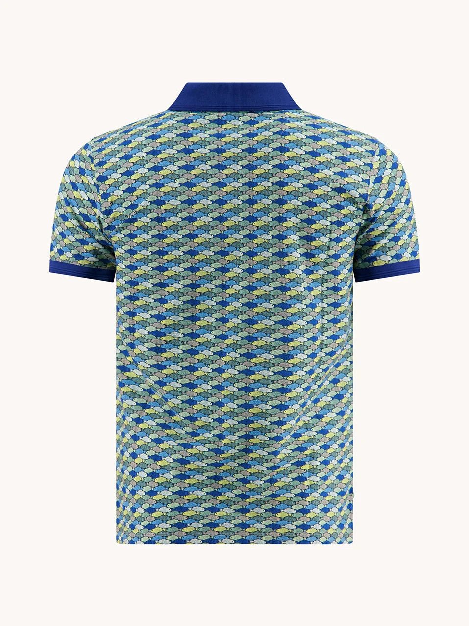 33.302 Polo Graphic Fish groen - Castelijn mode