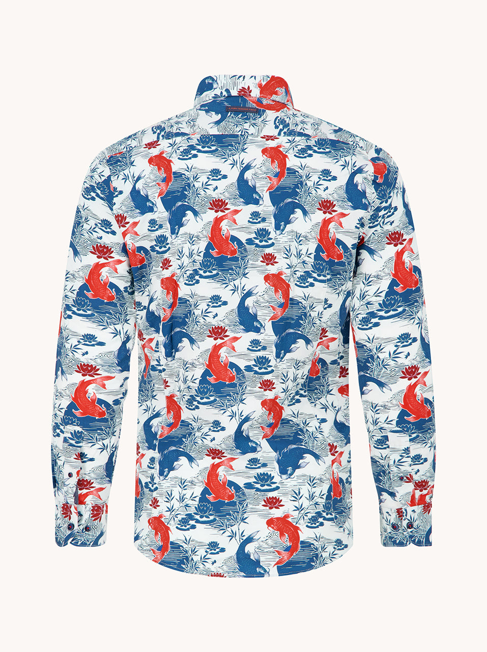 34.001 Shirt Koi Karper Navy