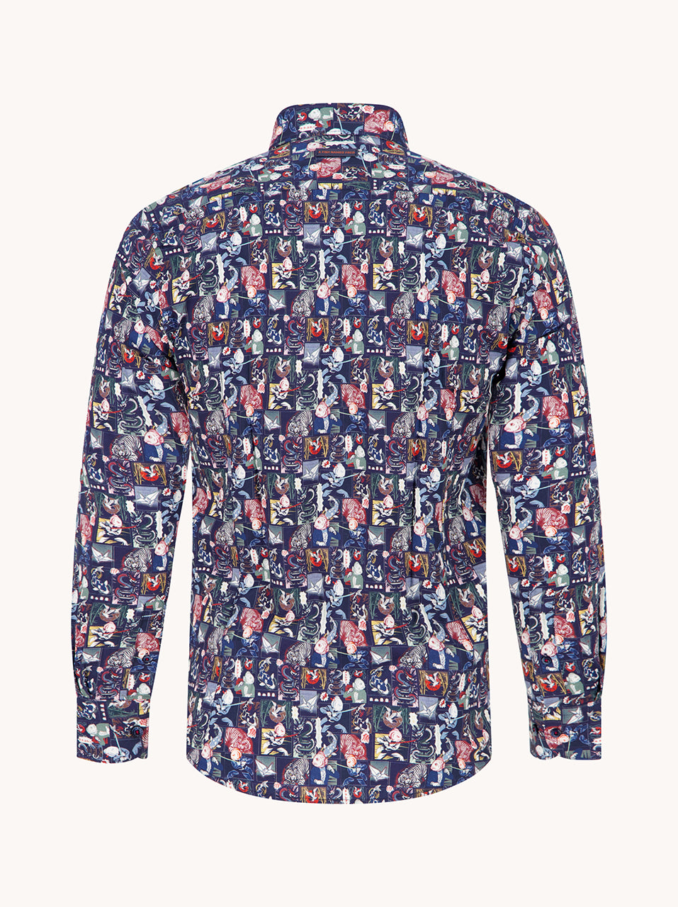 34.008 Shirt Manga Navy