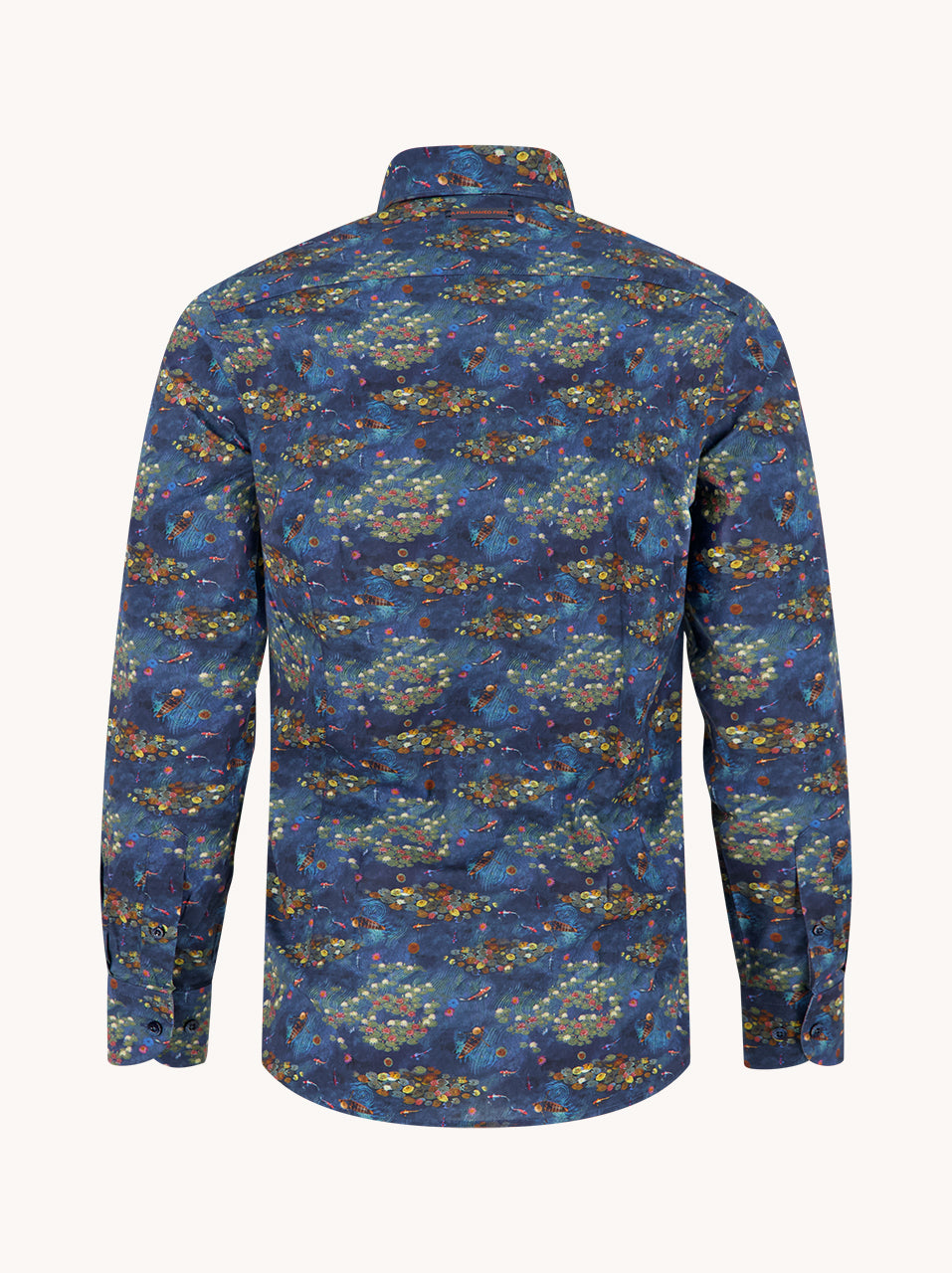 34.013 Shirt Water Garden Nachtblauw