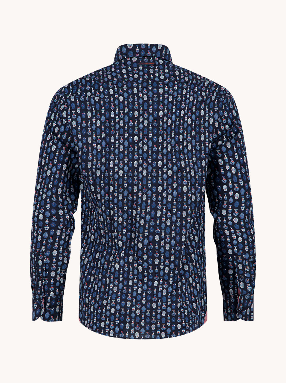 34.016 Shirt Vase Navy