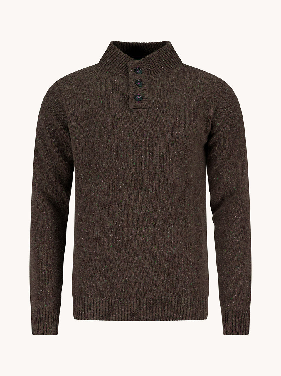 34.504 Trui Gebreid Bruin