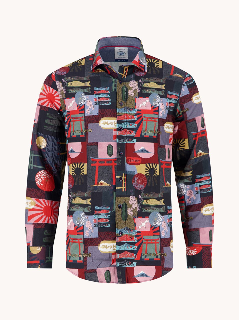 34.007 Shirt Oriental Multicolor - Castelijn mode