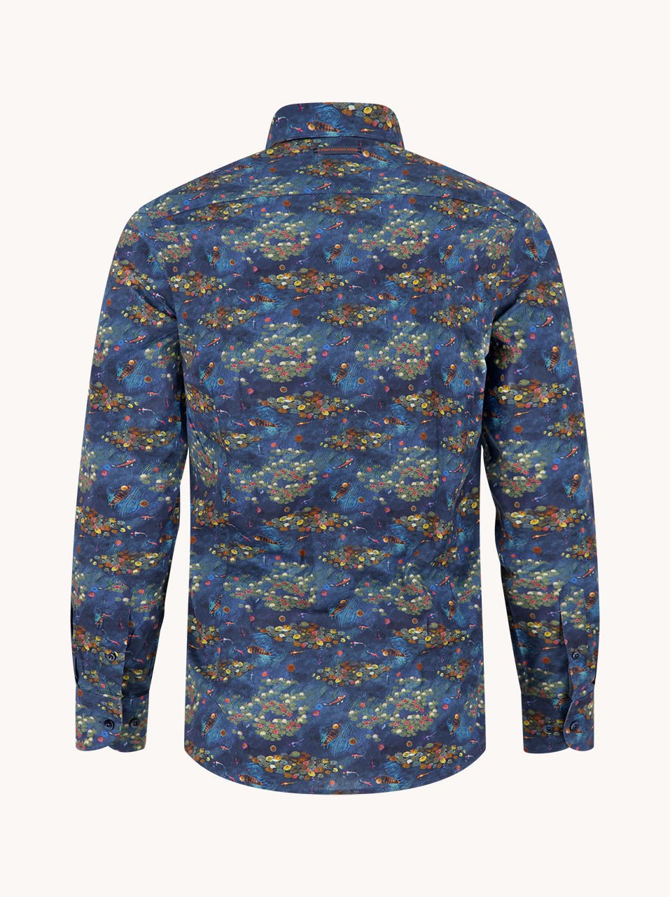 34.013 Shirt Water Garden Nachtblauw - Castelijn mode