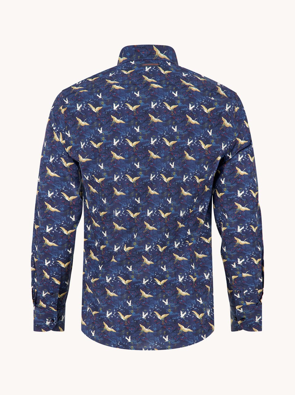 34.014 Shirt Crane Sky Nachtblauw - Castelijn mode