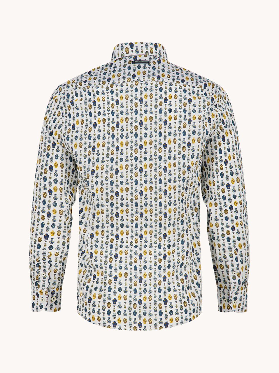 34.016 Shirt Vase Goudgeel - Castelijn mode