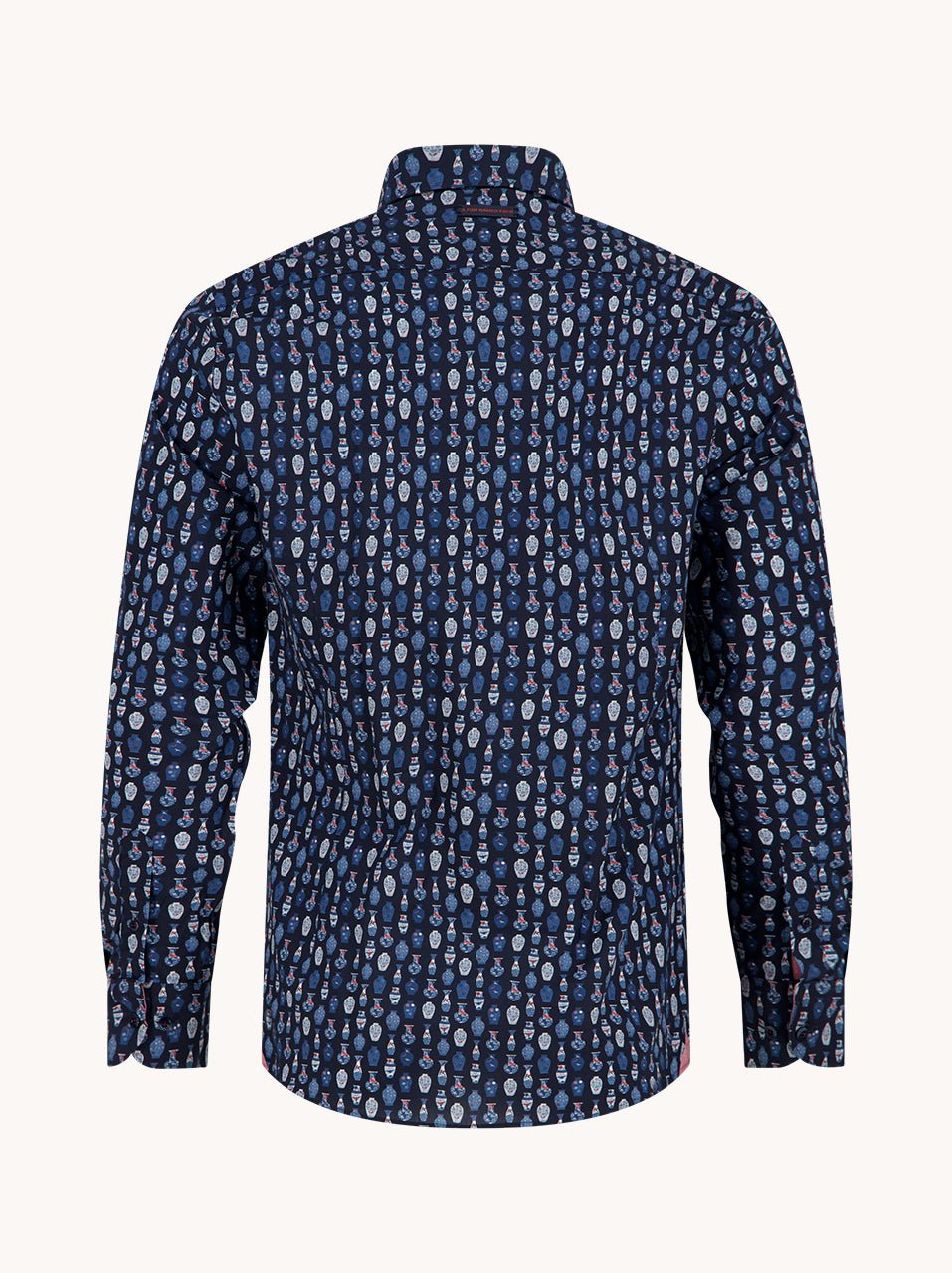 34.016 Shirt Vase Navy - Castelijn mode