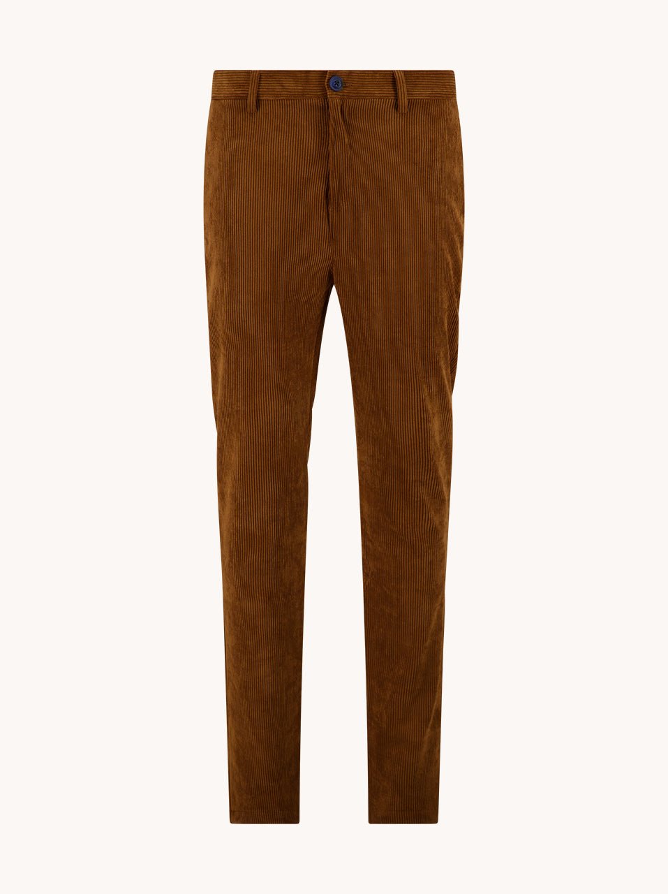 34.204 Broek Ribcord Cognac - Castelijn mode