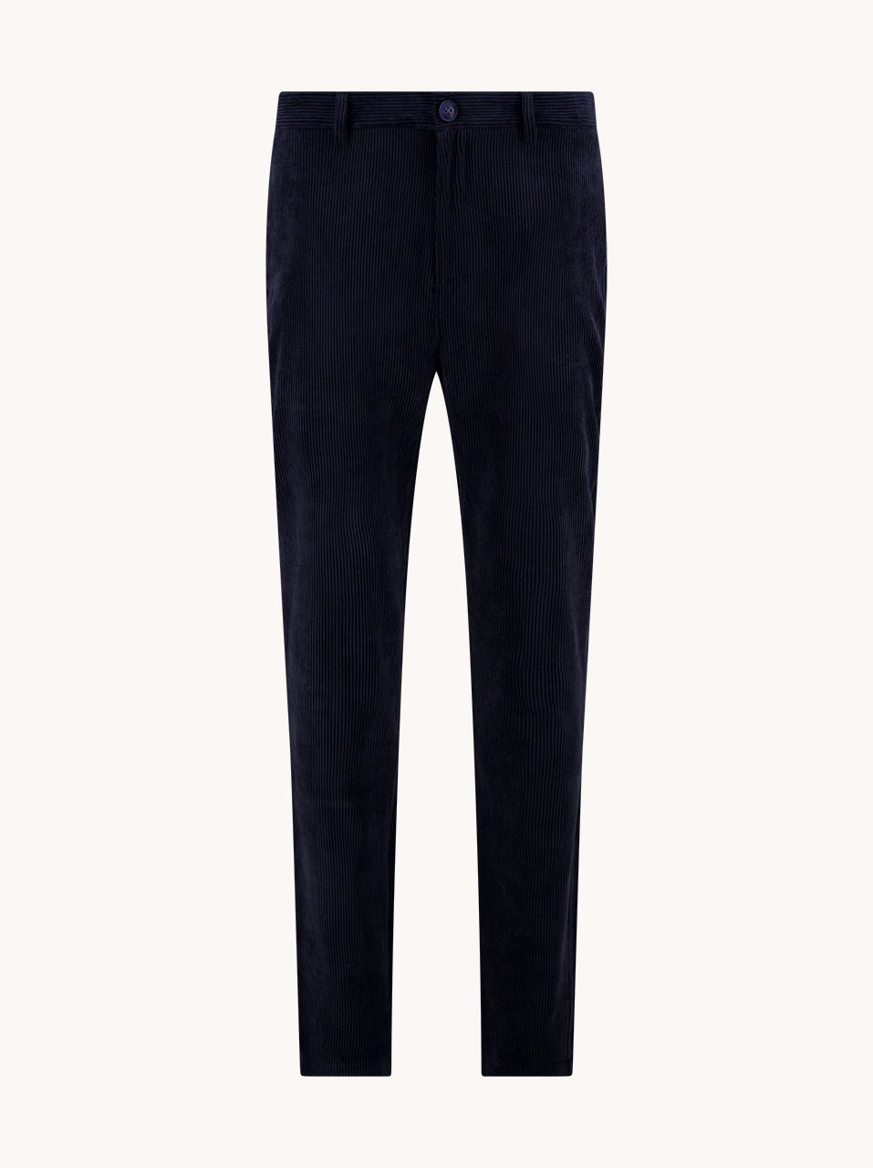34.204 Broek Ribcord Navy - Castelijn mode