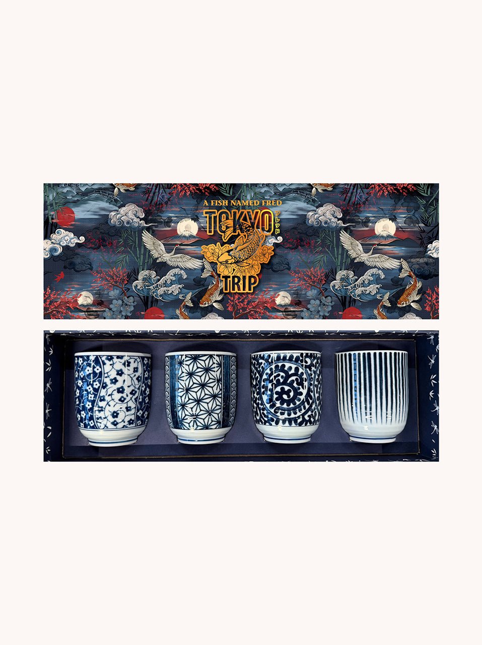 34.707 Cup Set Tokyo Design Blauw - Castelijn mode