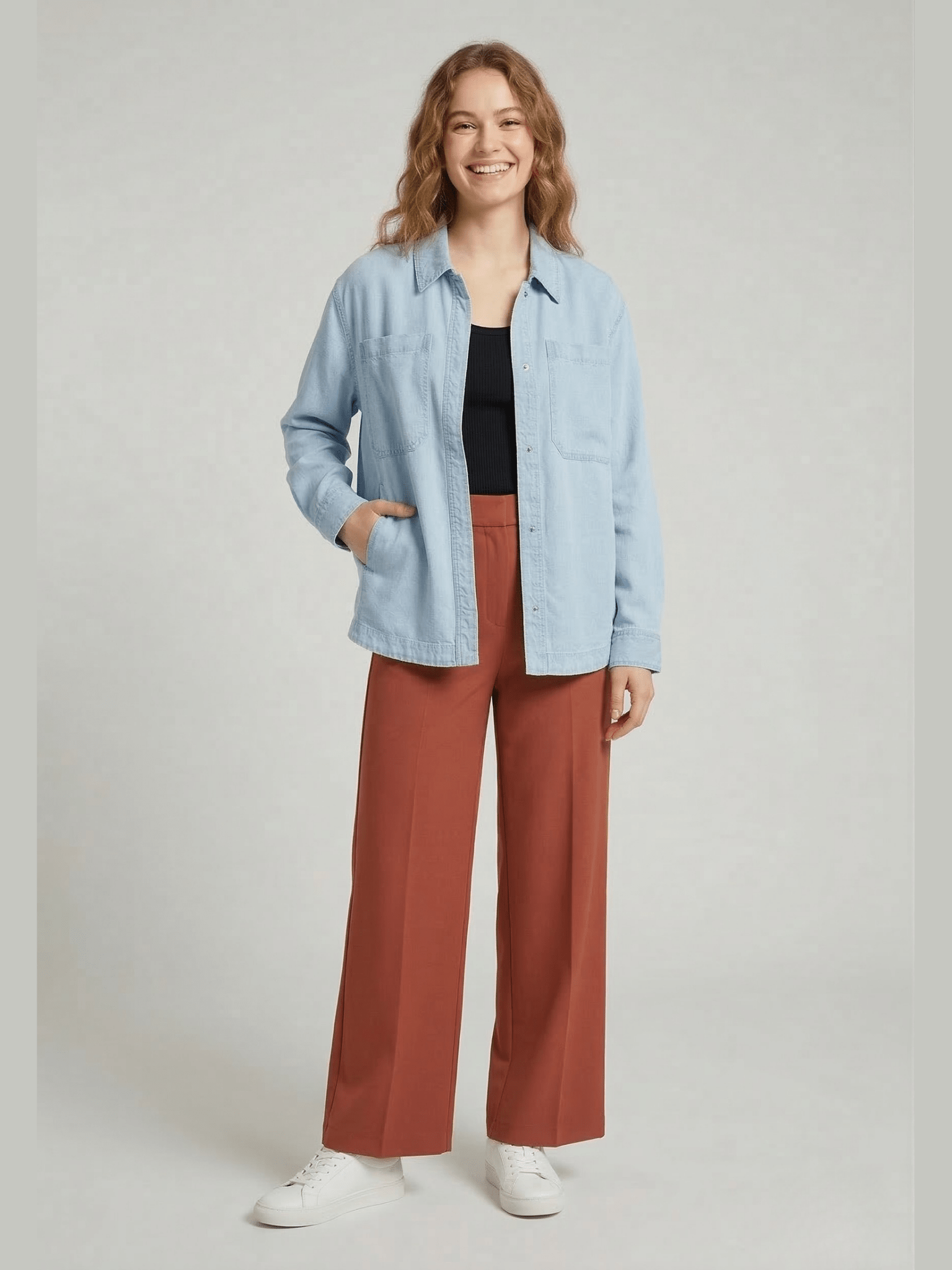 3650 - 686 Jasje oversized denim - Castelijn mode