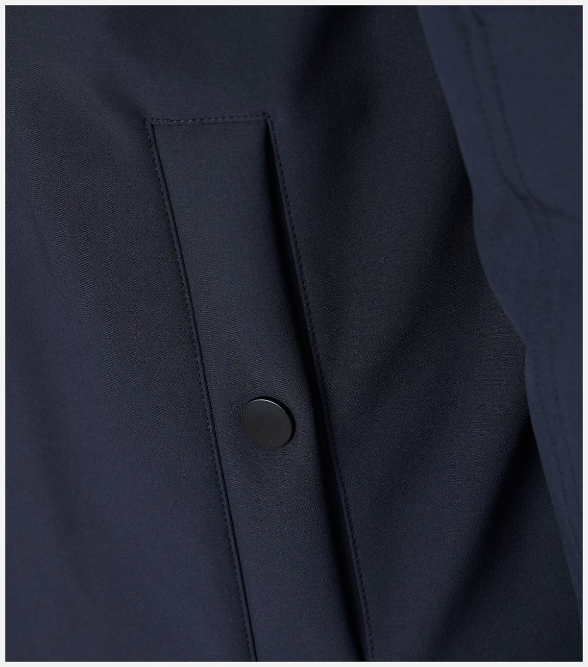 Winterjas Softshell Donkerblauw