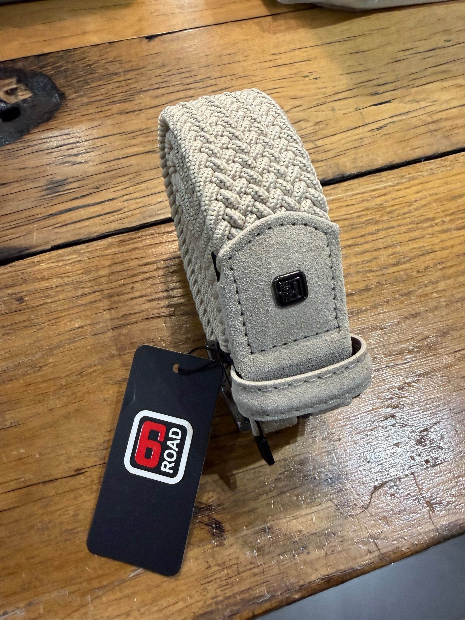 395050 stretch riem beige - Castelijn mode