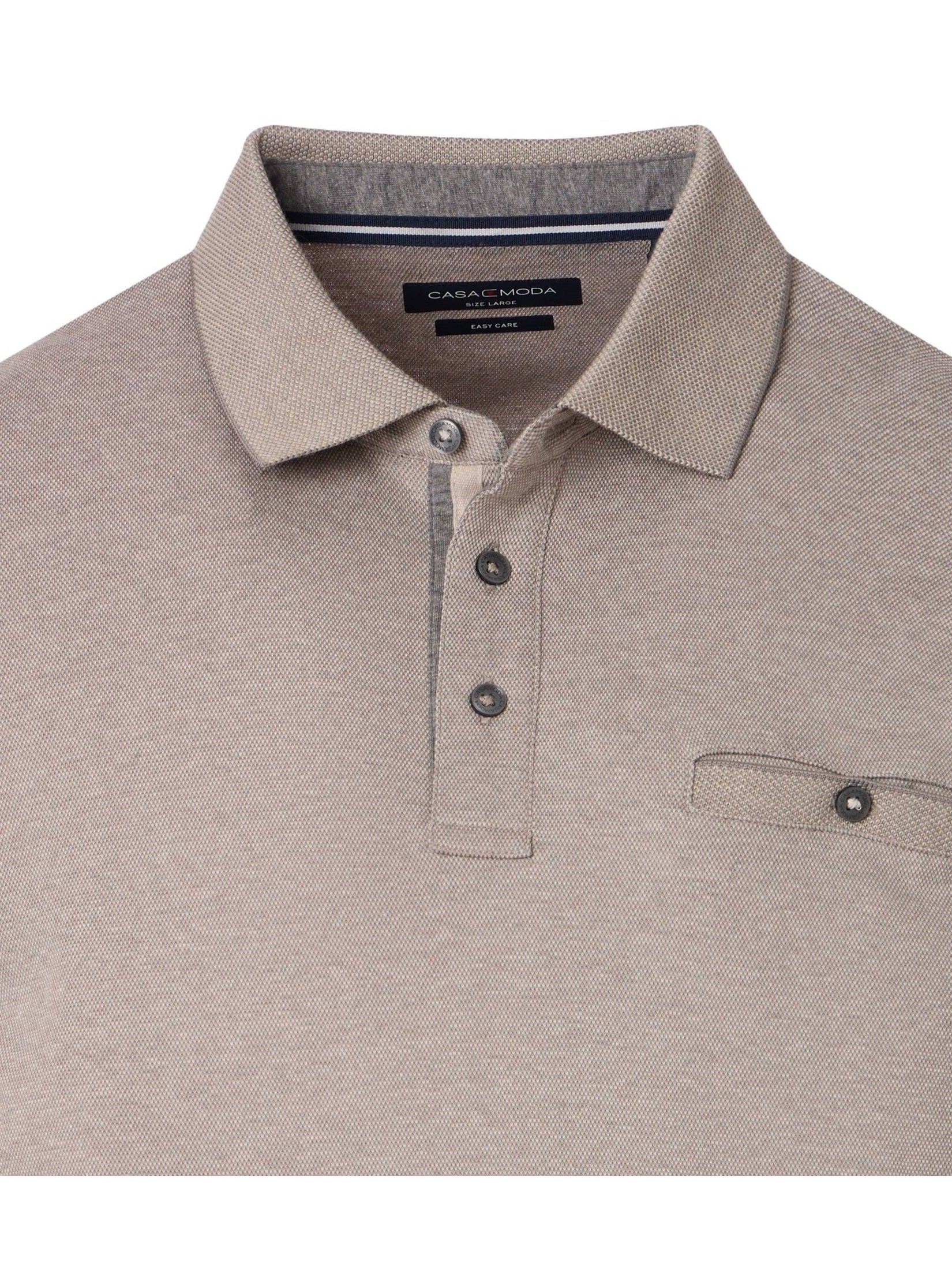 403478000 668 beige polo lm - Castelijn mode