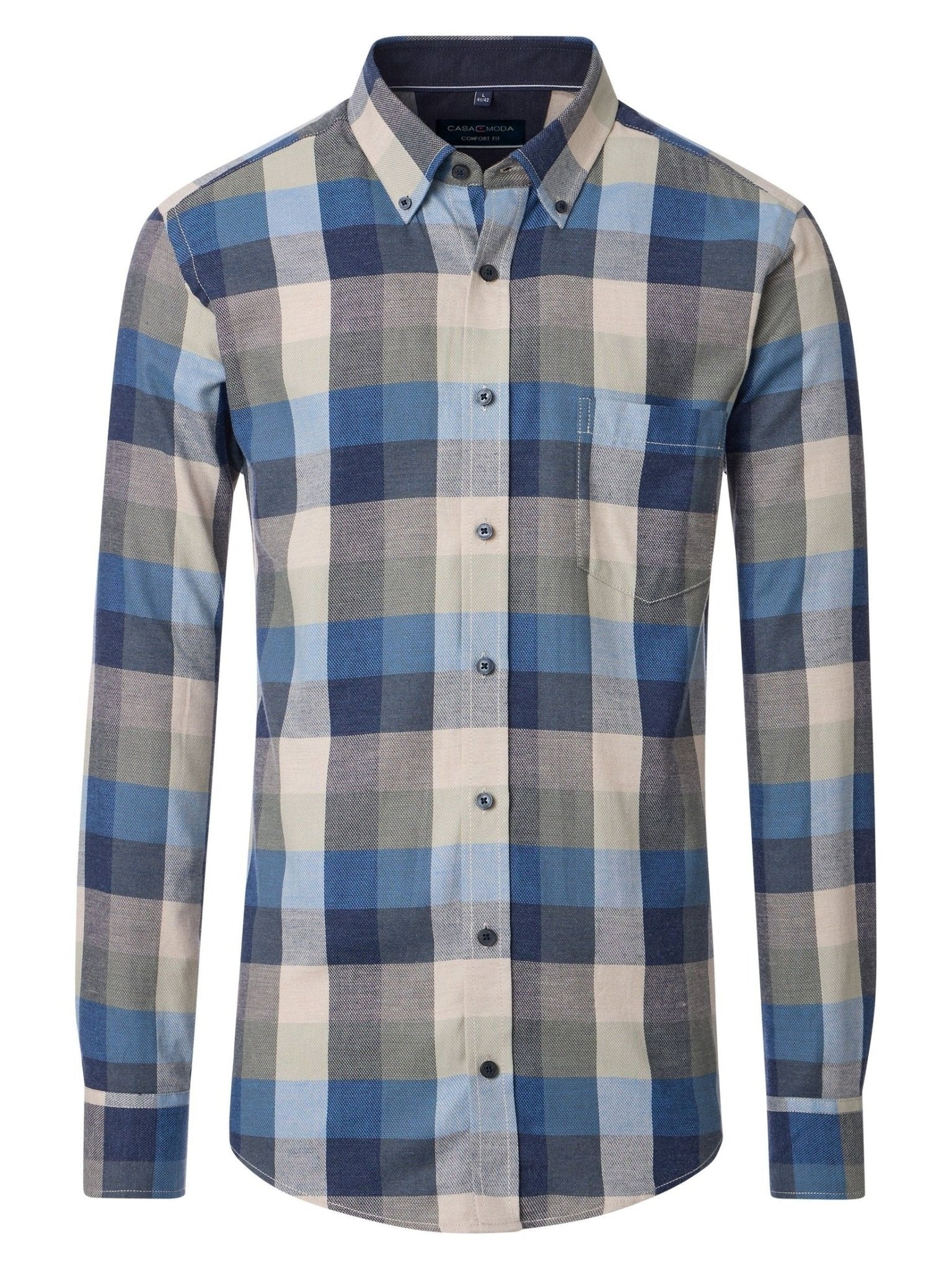 454511700 100 - Casual shirt Comfort fit - Castelijn mode