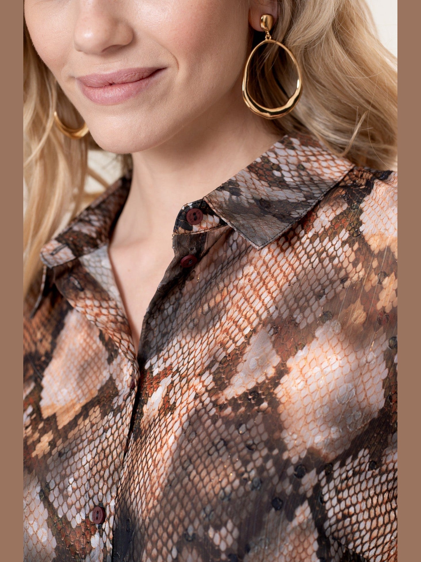 53634 - 20 925 Blouse print - Castelijn mode