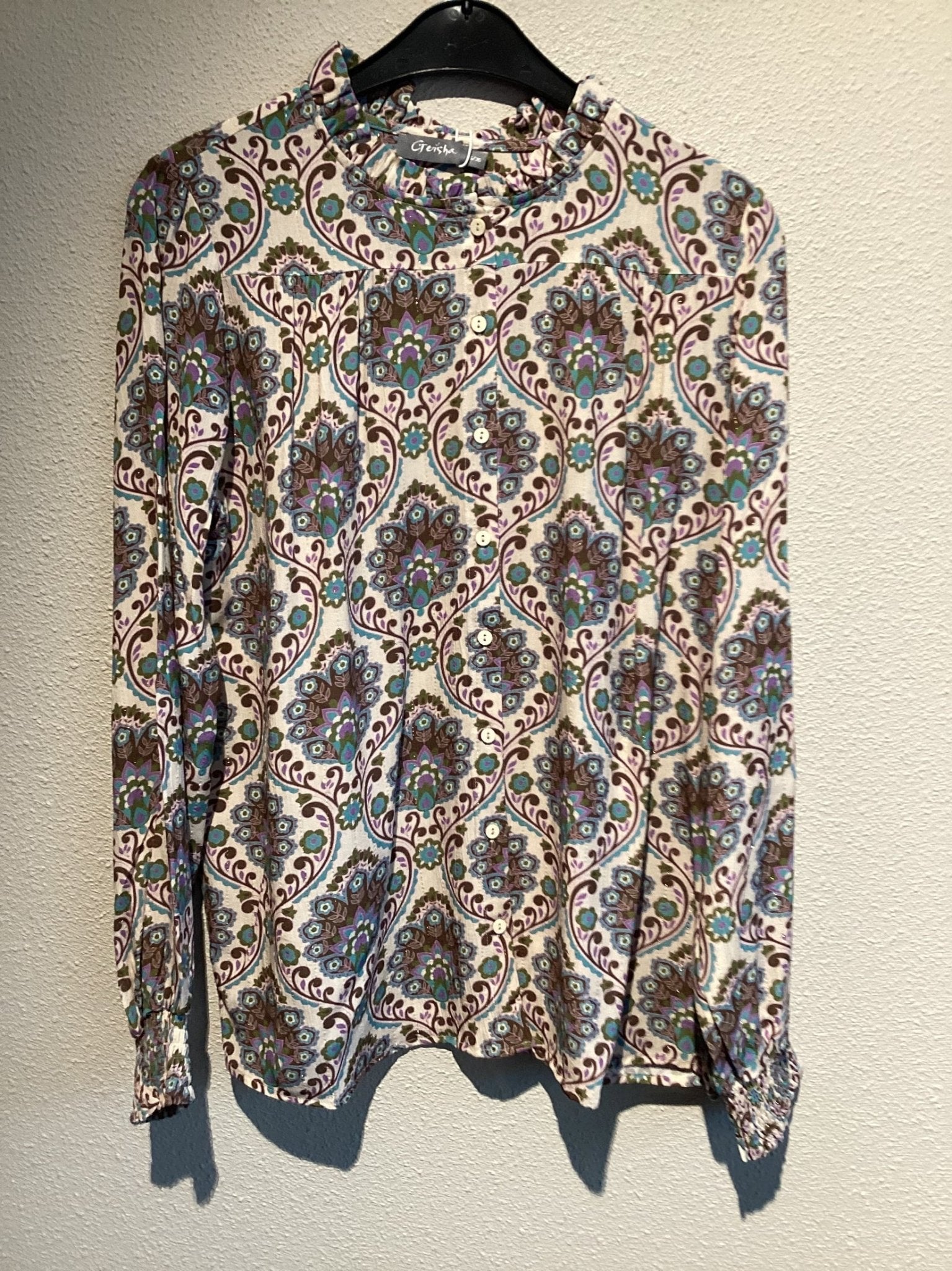 53637 - 20 Blouse print - Castelijn mode
