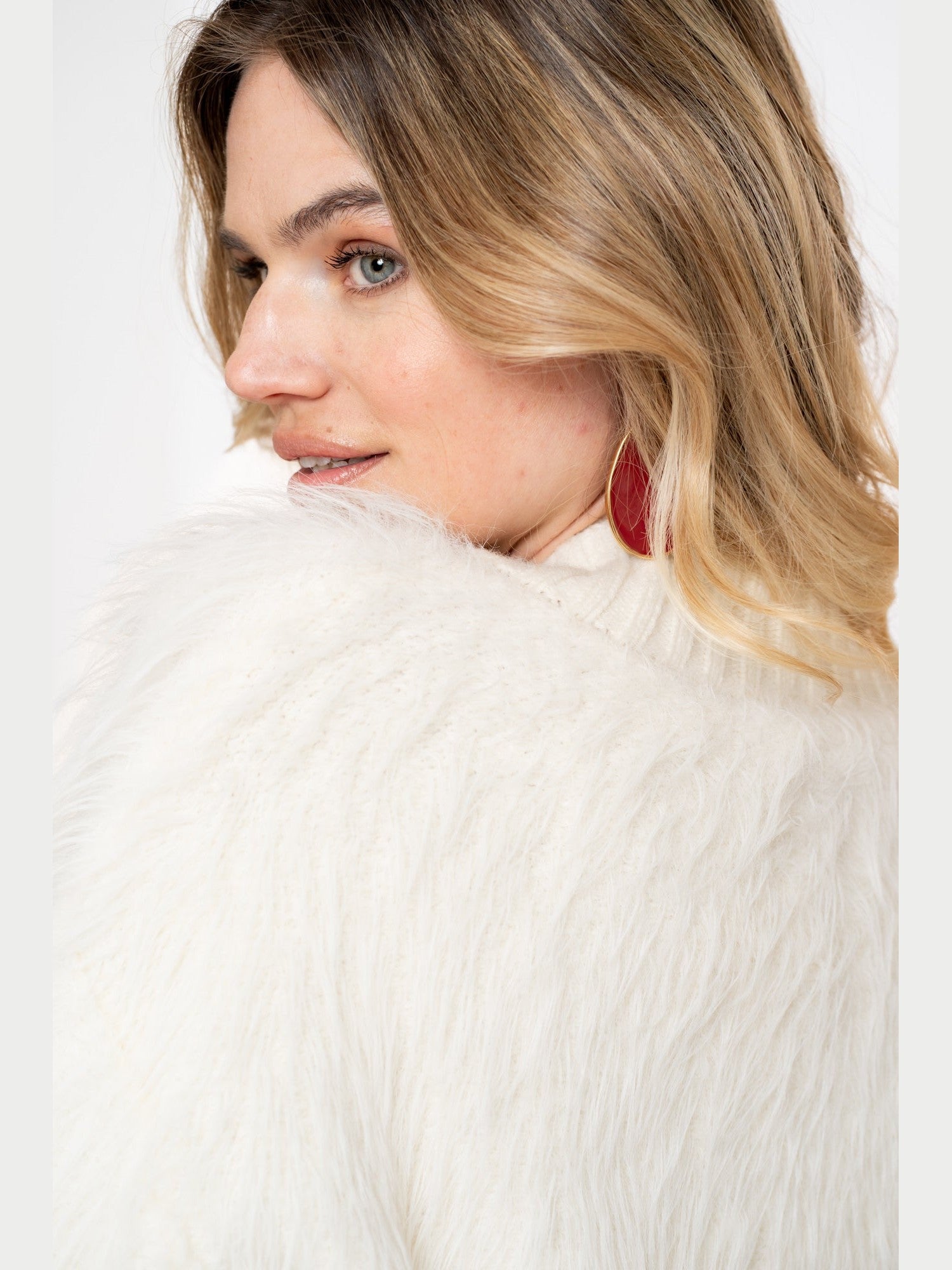 54500 - 10 10 - Cardigan furry - Castelijn mode