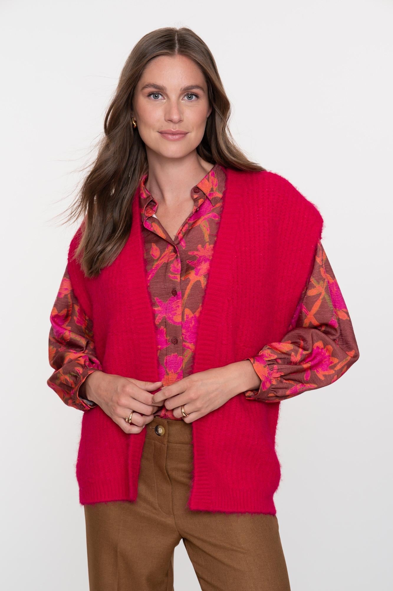 54830 - 29 Gilet hairy 445 - Castelijn mode