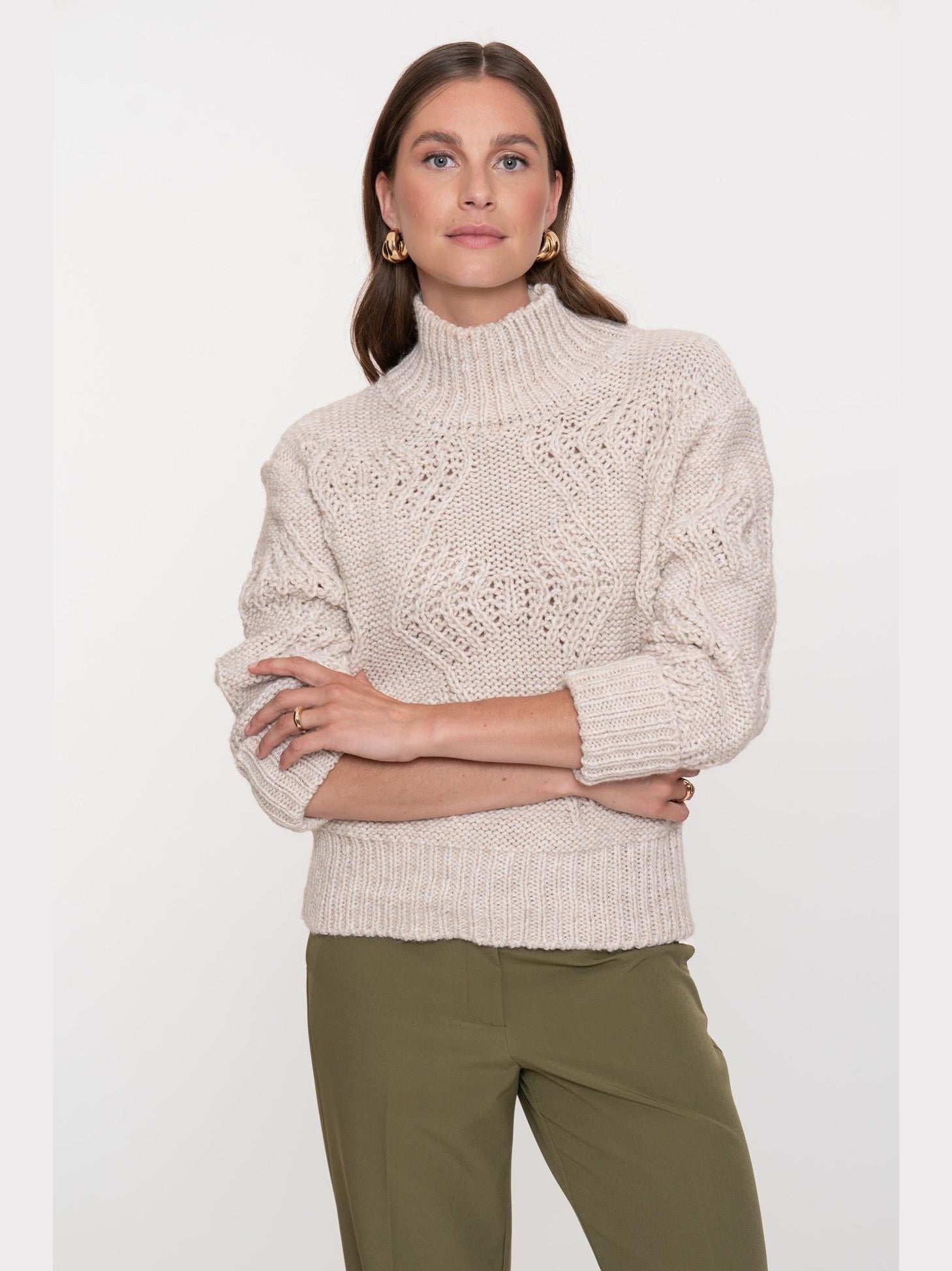 54881 - 70 pull fancy knit - 710 - Castelijn mode