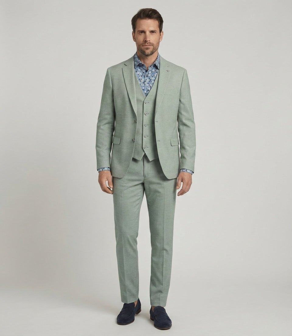 554377700 - 372 broek groen - Castelijn mode