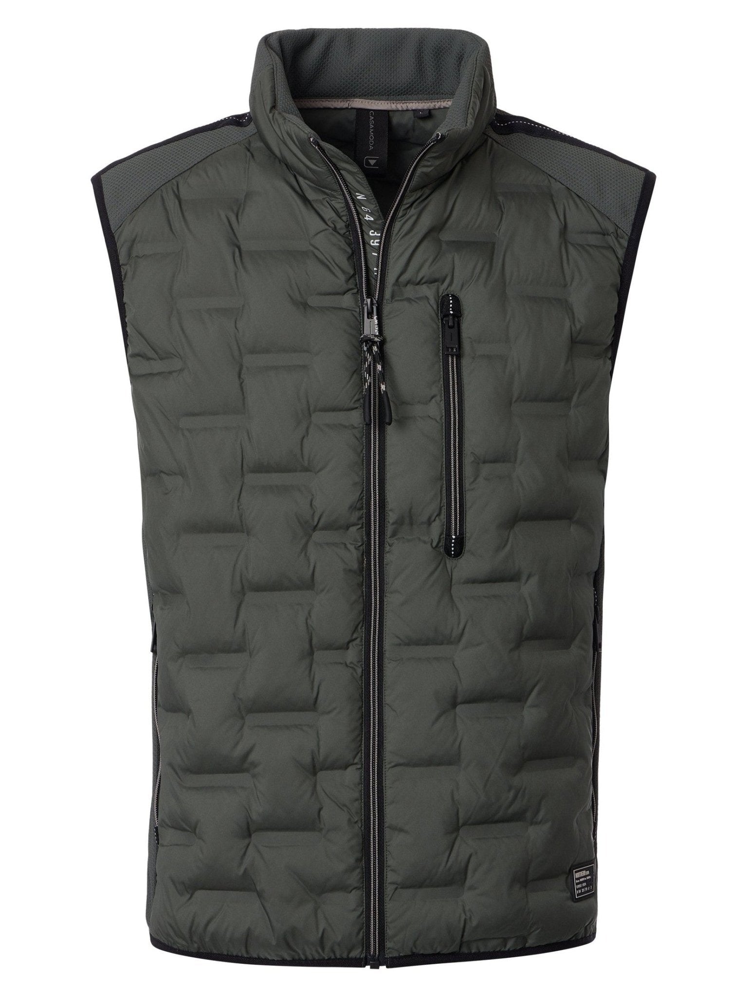 554474600 - 325 bodywarmer groen - Castelijn mode