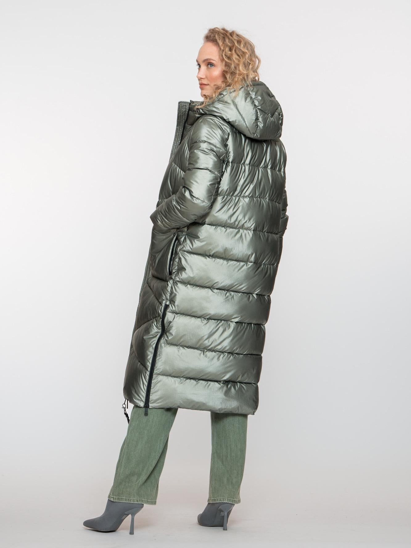 58522 - 12 - 3 Jacket metallic long - Castelijn mode
