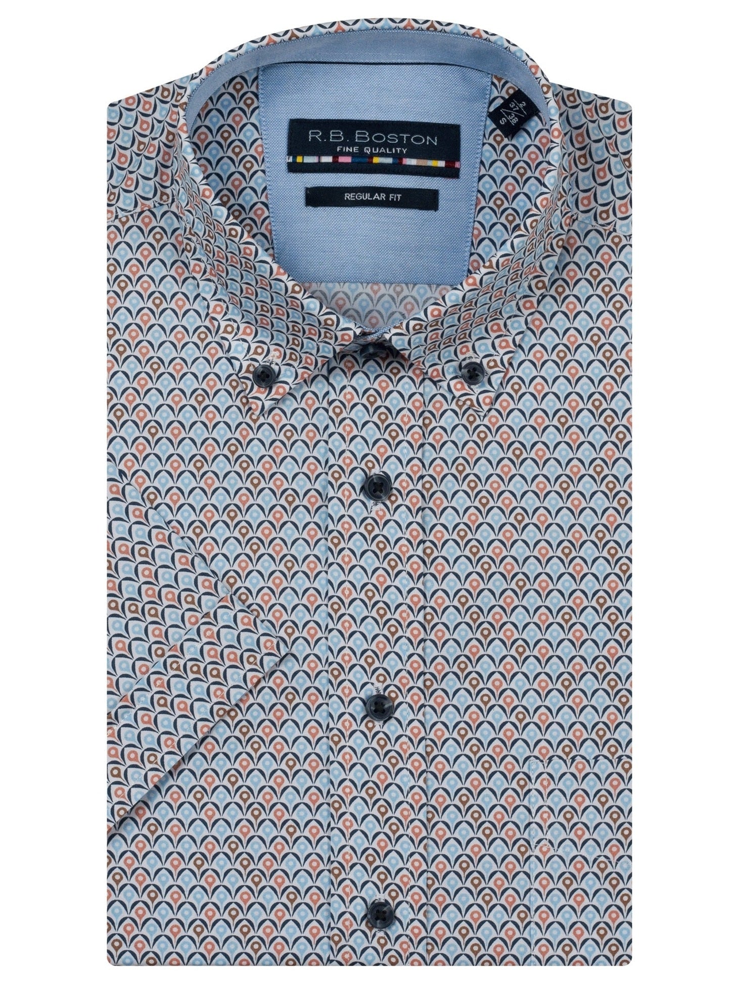 616670 - 307 Marshall Overhemd Multicolor Graphic - Castelijn mode
