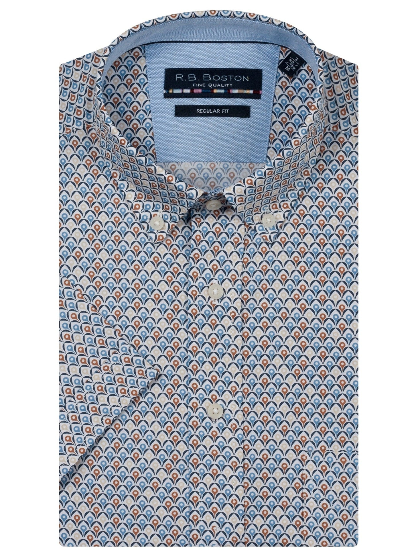 616670 - 607 Marshall Overhemd Multicolor Graphic - Castelijn mode