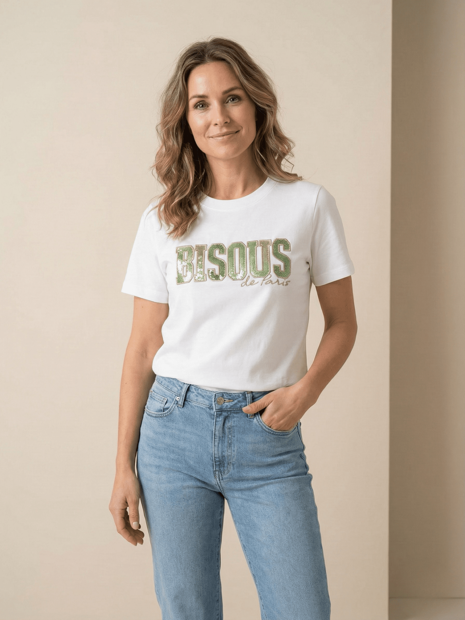 62072 - 24 T-shirt bisous - Castelijn mode
