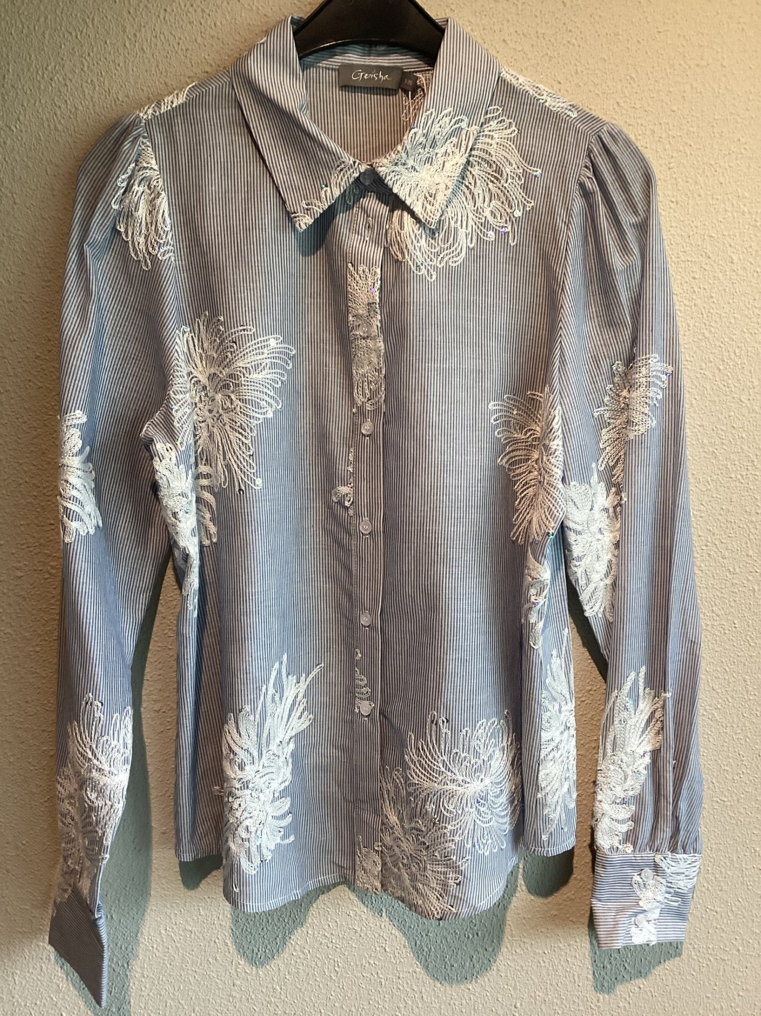 63143 - 21 625 Blouse gestreept - Castelijn mode