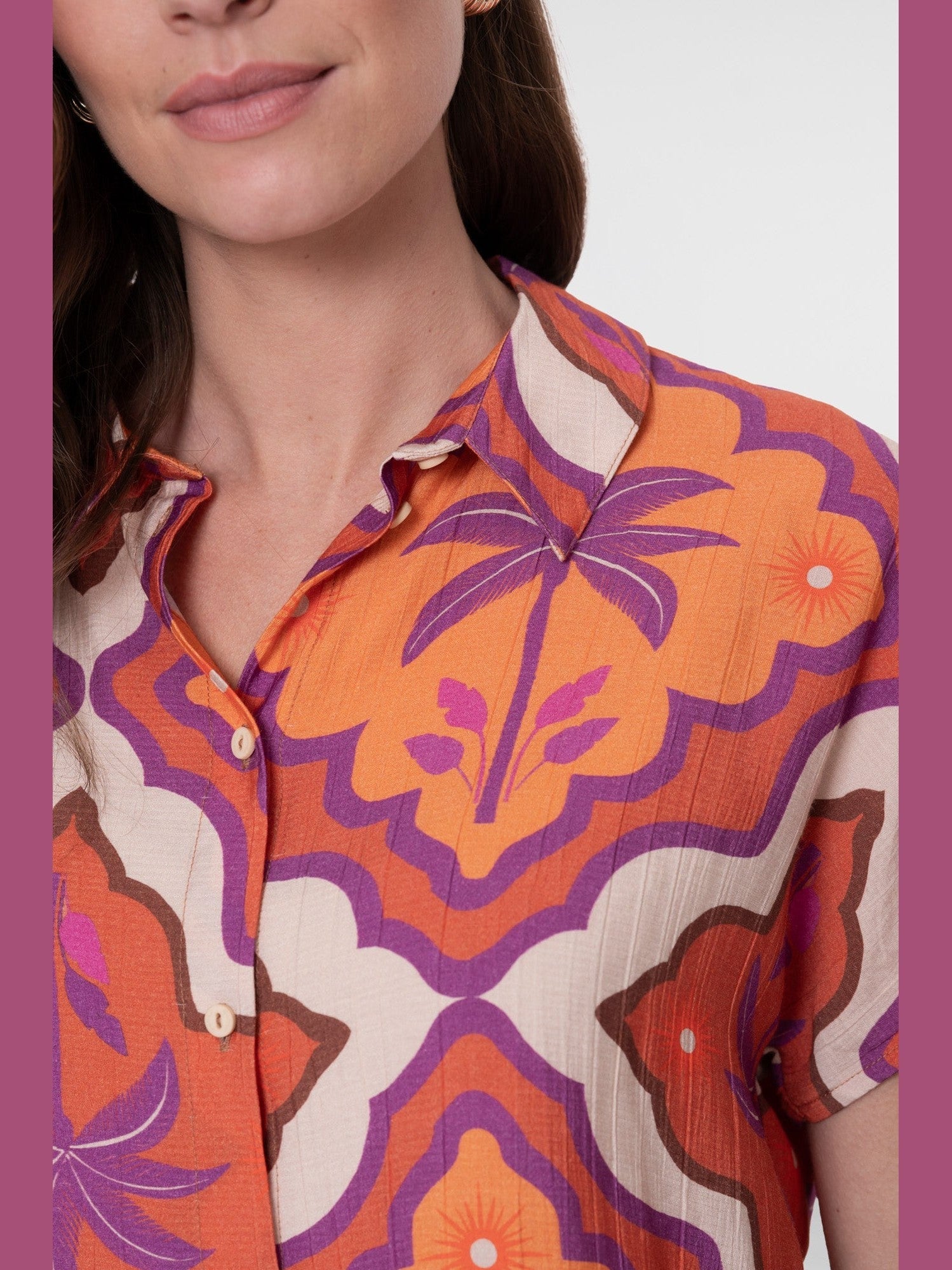 63247 - 20 718 Blouse met print - Castelijn mode