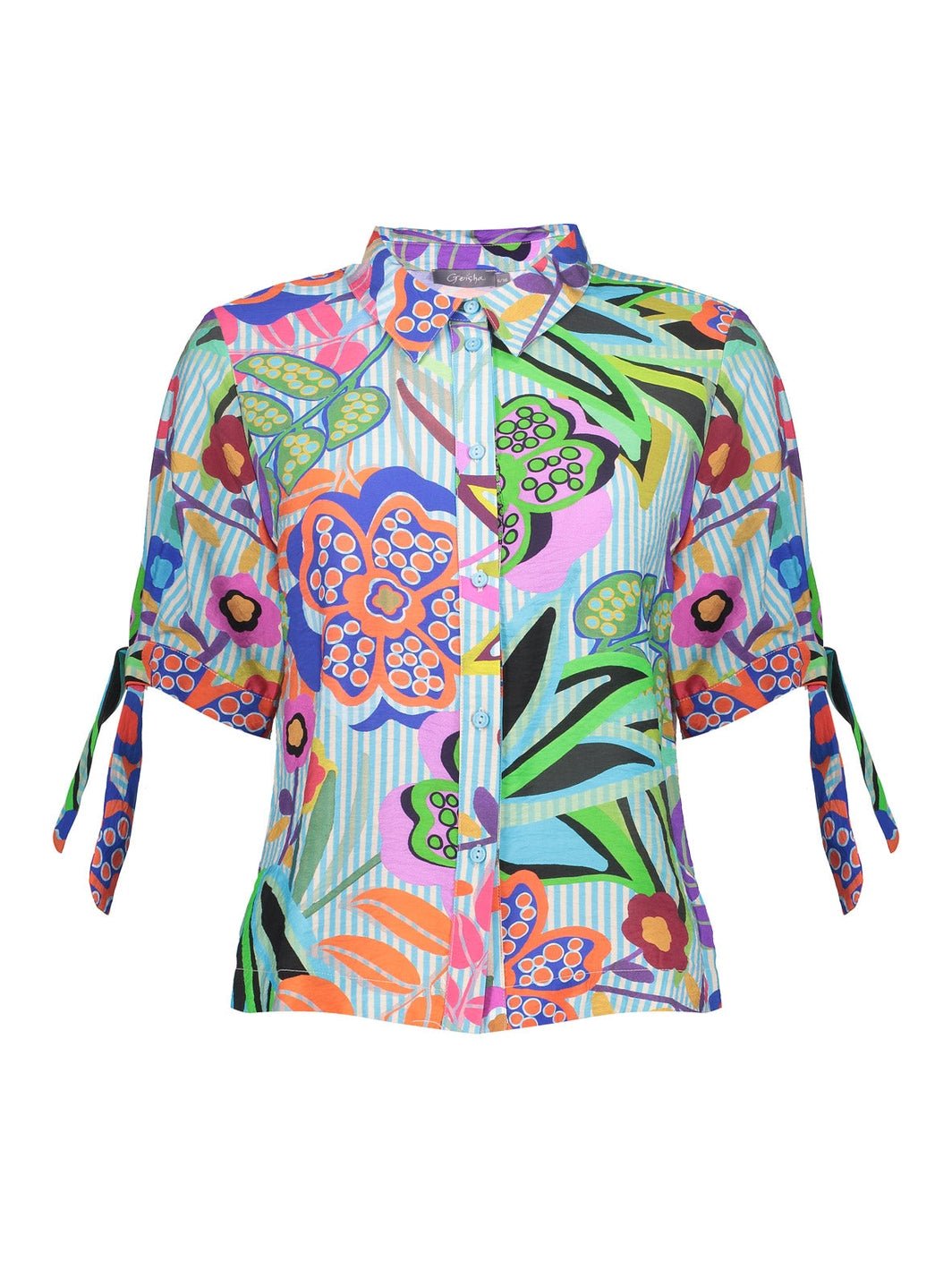 63461 - 20 Blouse Multicolor Print - Castelijn mode