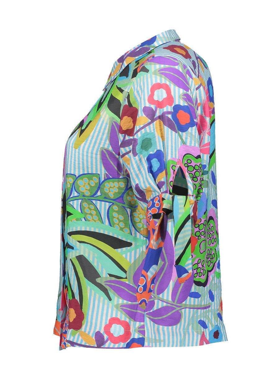 63461 - 20 Blouse Multicolor Print - Castelijn mode