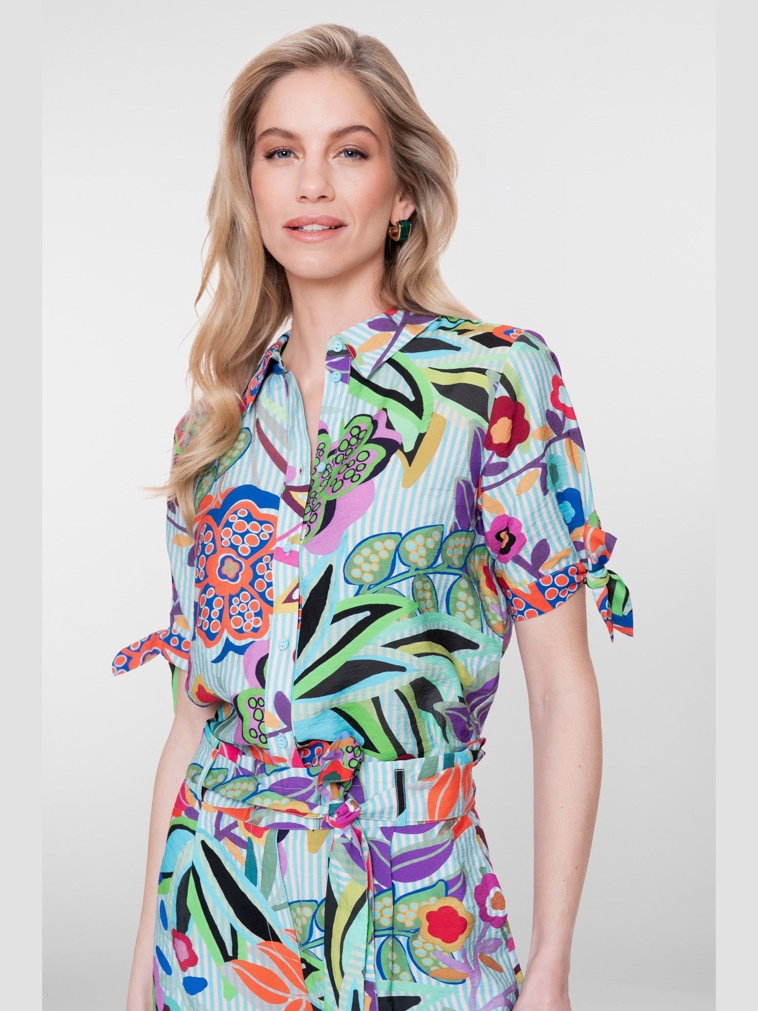 63461 - 20 Blouse Multicolor Print - Castelijn mode