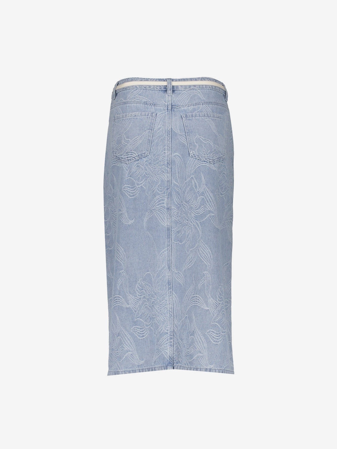 66000 - 10 Rok Denim Bloemenprint - Castelijn mode