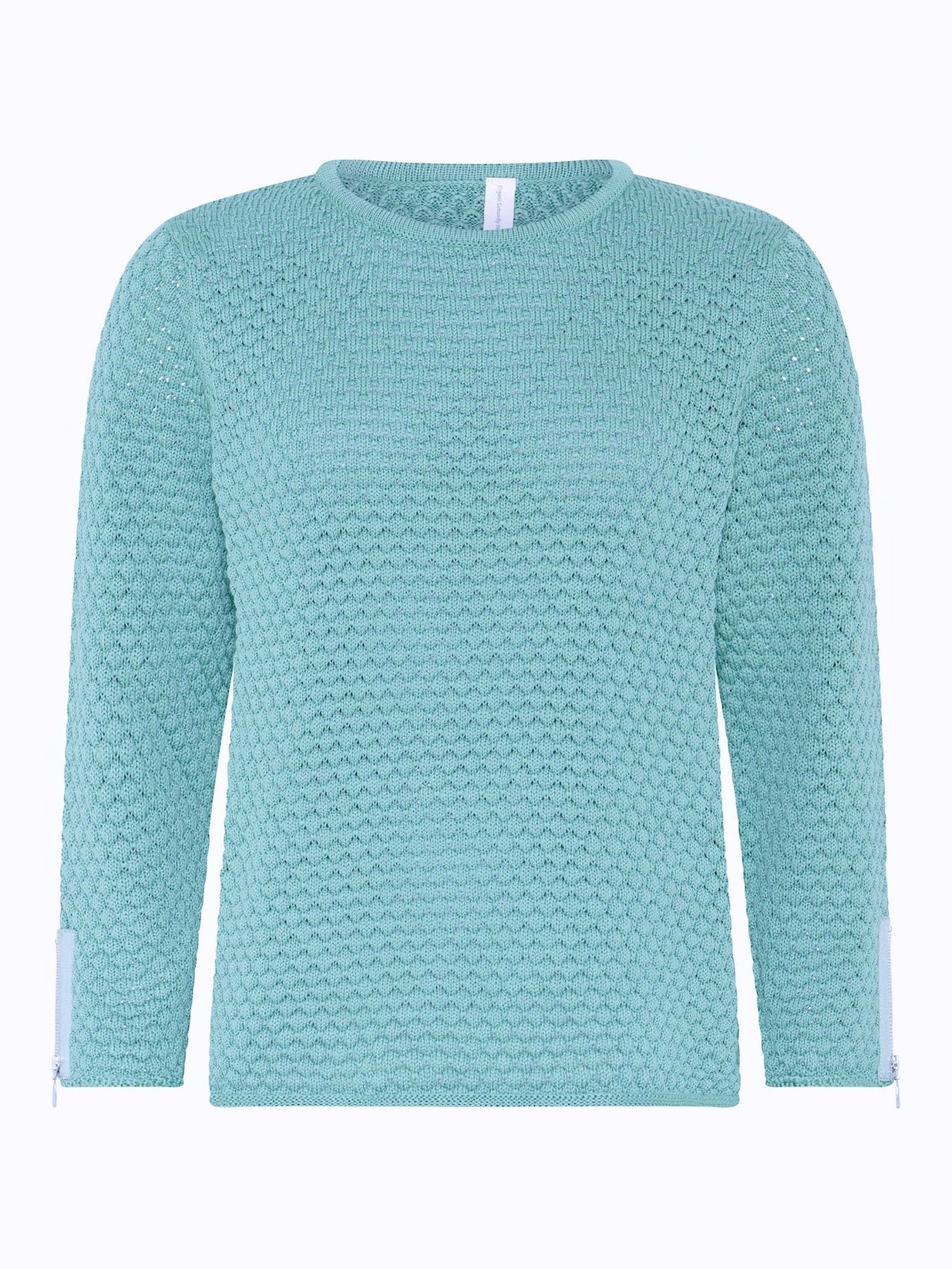 6750 5016 longsleeves mint groen - Castelijn mode