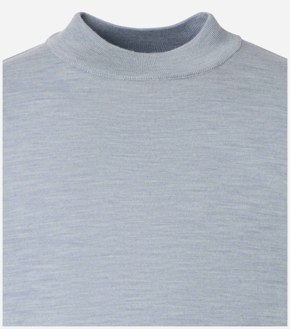 Venti Merinotrui Mock Neck Lichtblauw - Castelijn mode