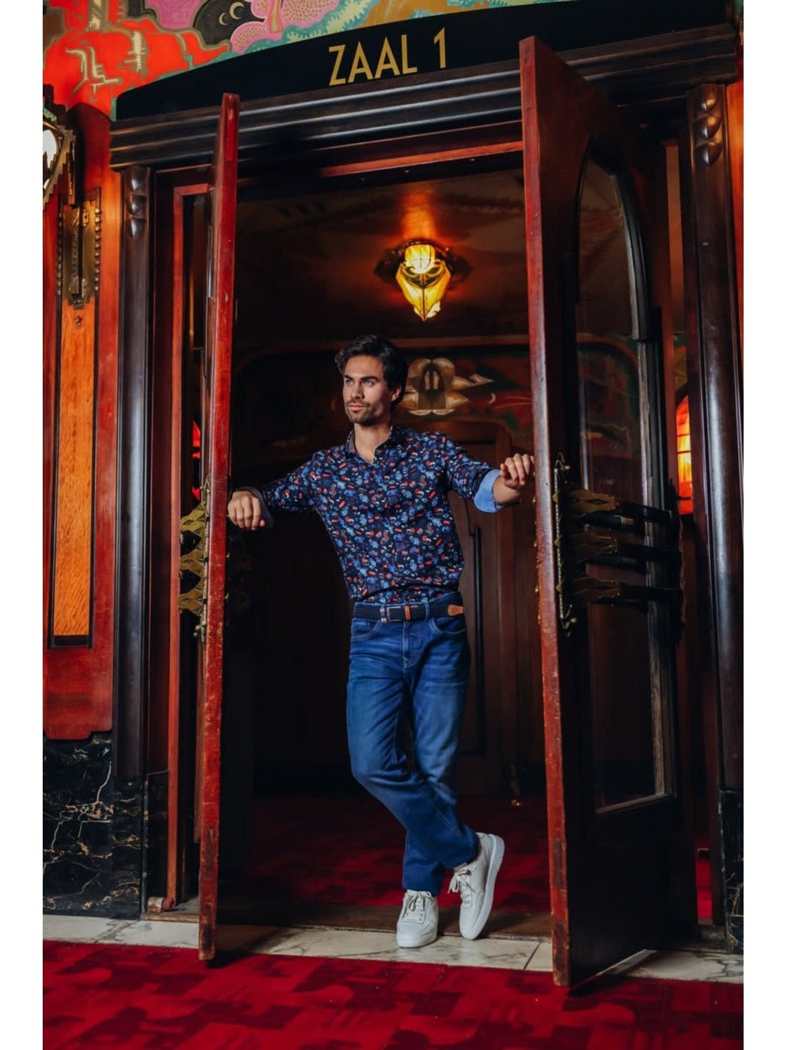 9603 Jeans mid blue - Castelijn mode