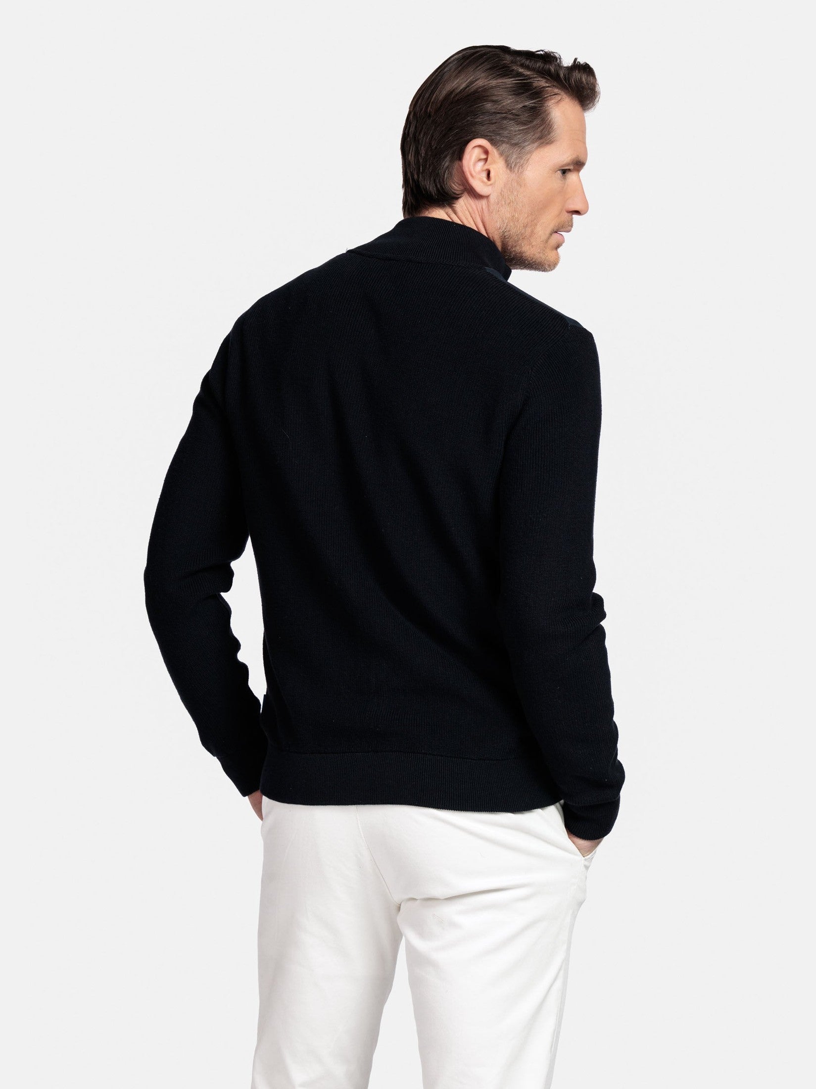 612019 Gewatteerd Vest donkerblauw