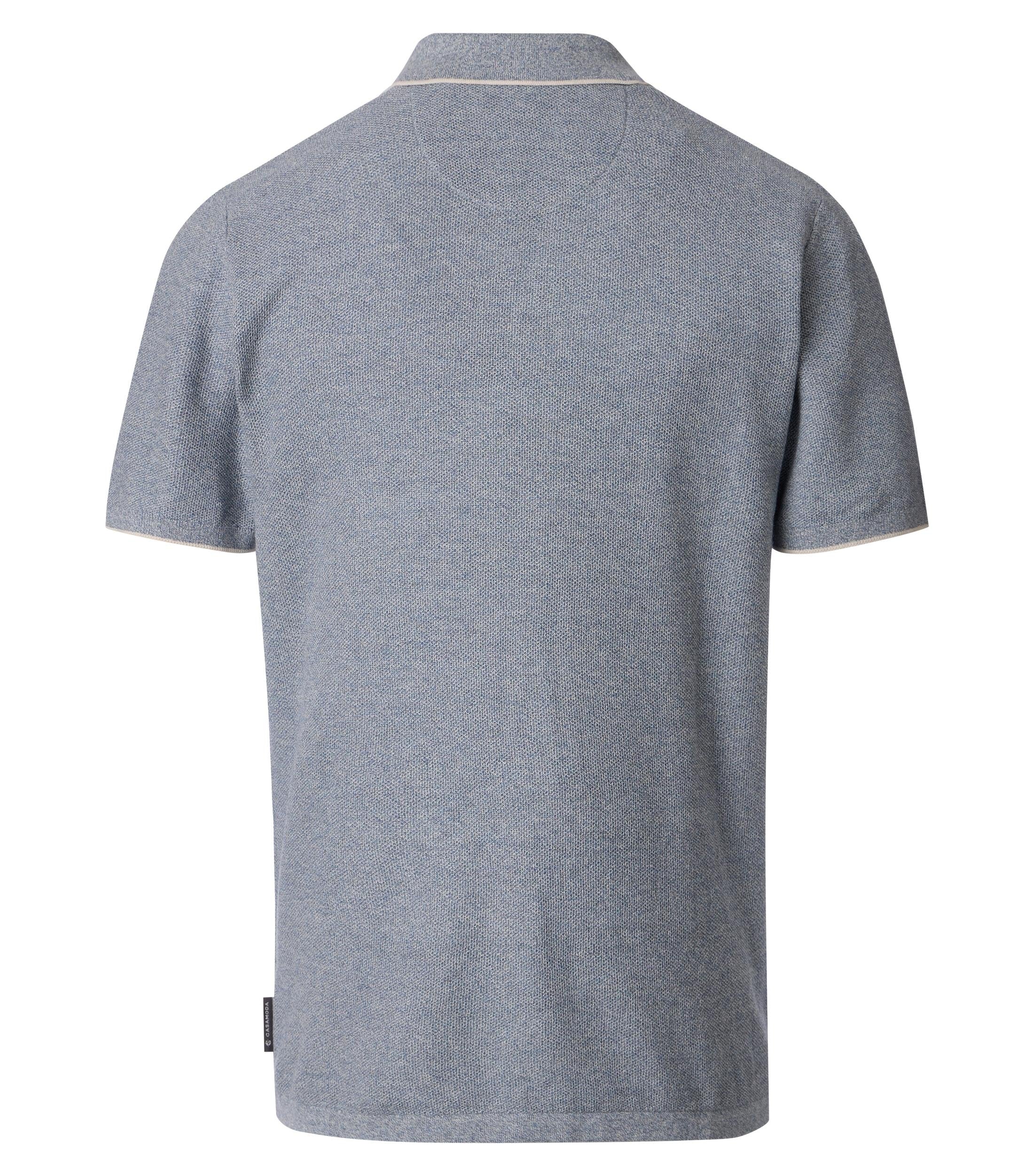 126320001-116 Polo blauw/grijs