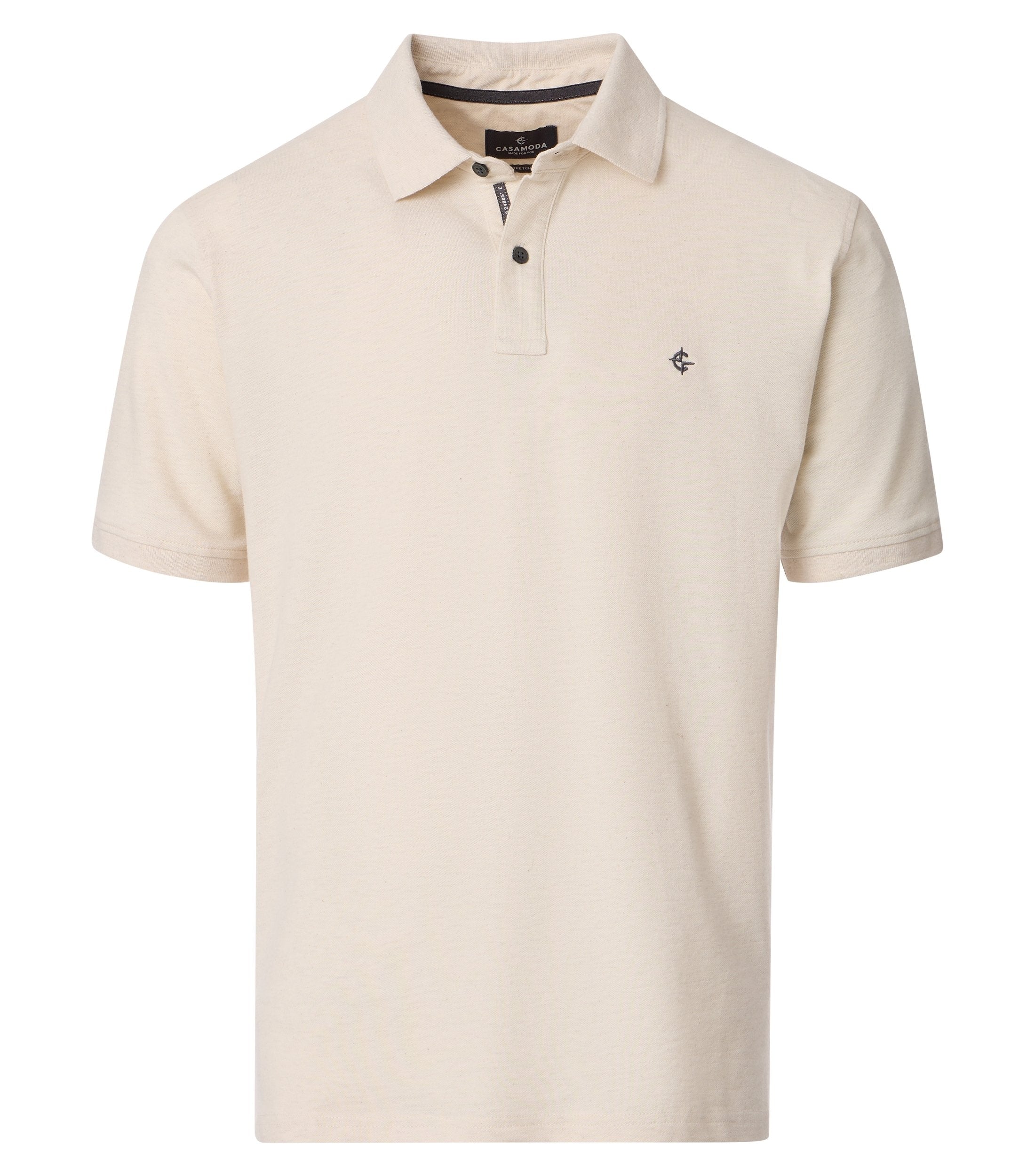 004470-002 Polo ecru/beige