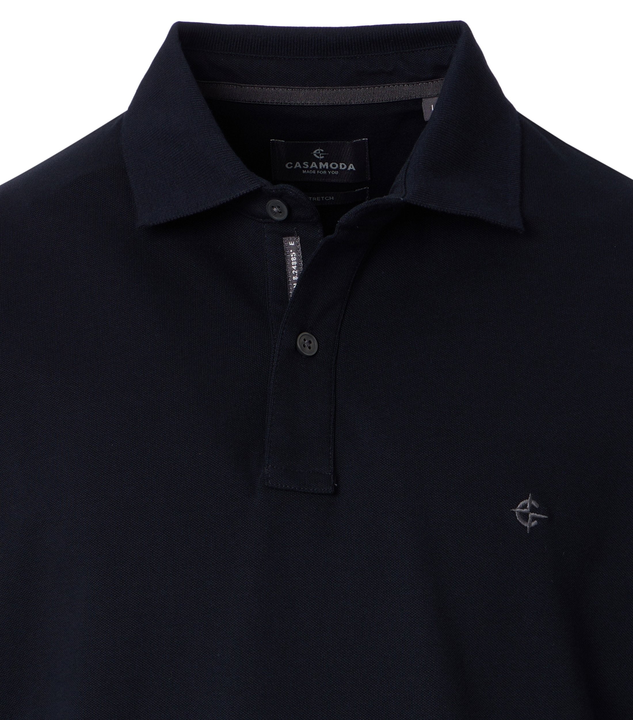 004470-105 Polo donkerblauw