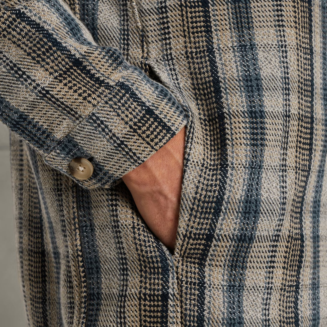 CSI2508205-9096 Check Double 8 Overshirt