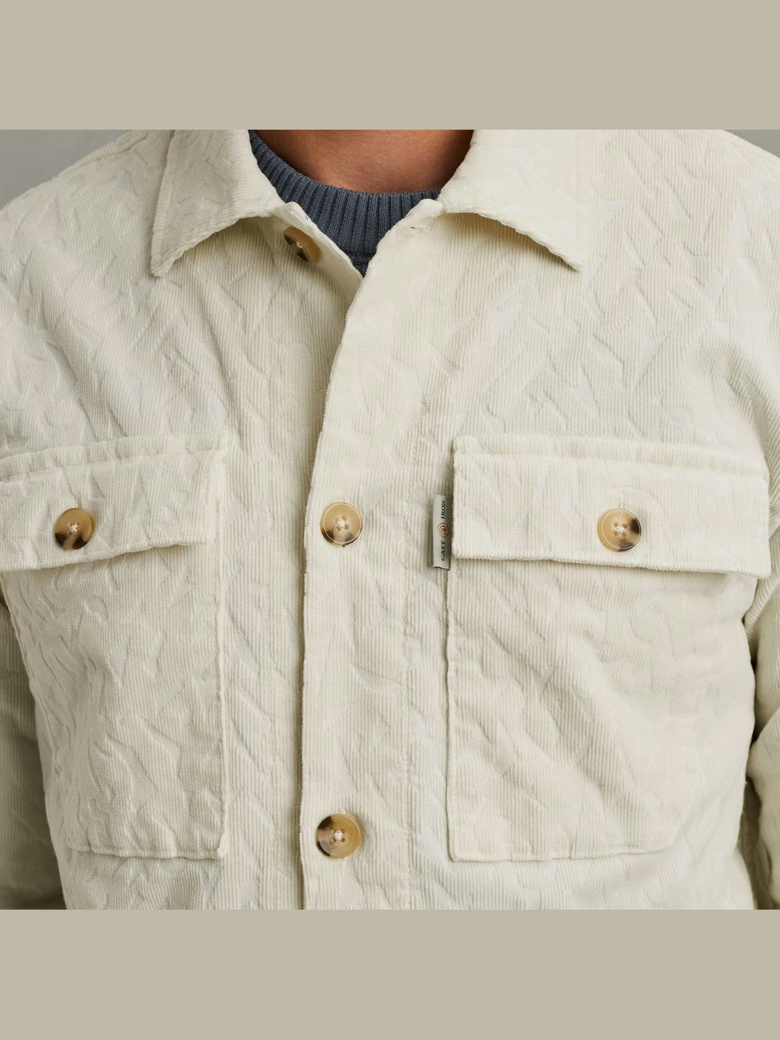 CSI2509227-9001 Overshirt van corduroy