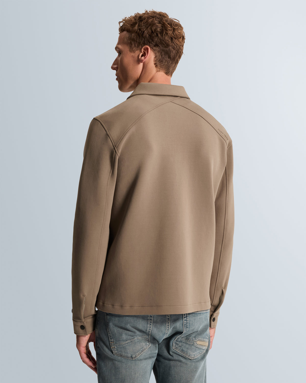 Cast Iron sweat jacket taupe