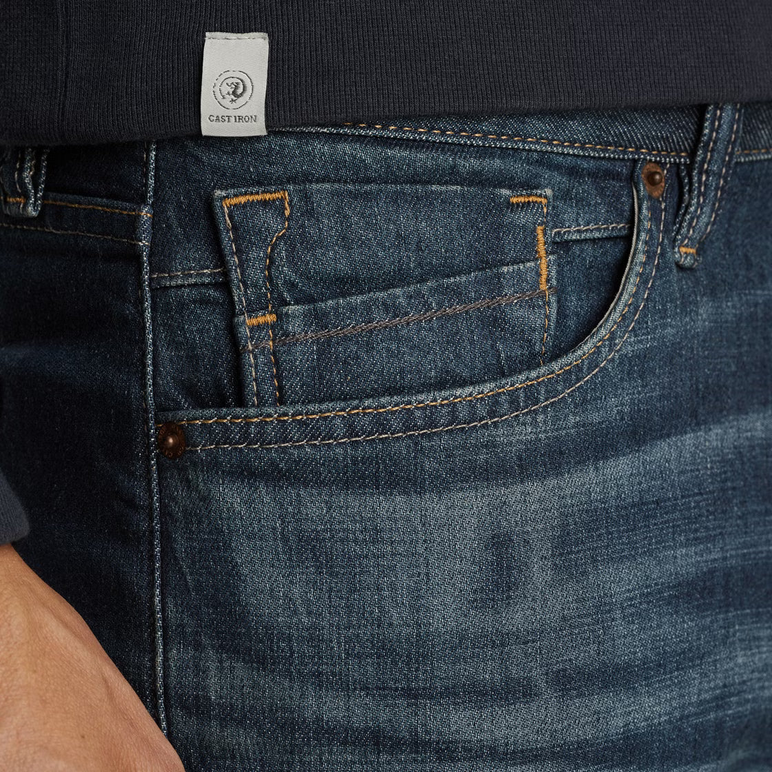 ptr180-rsd special dark COMMANDER 3.0 Jeans Rinsed – Relaxed Fit